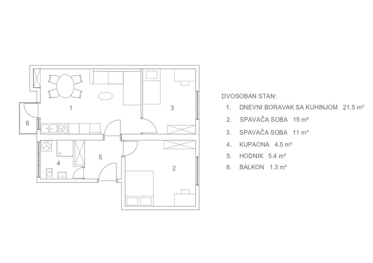 Yulia Apartman Pula Extérieur photo
